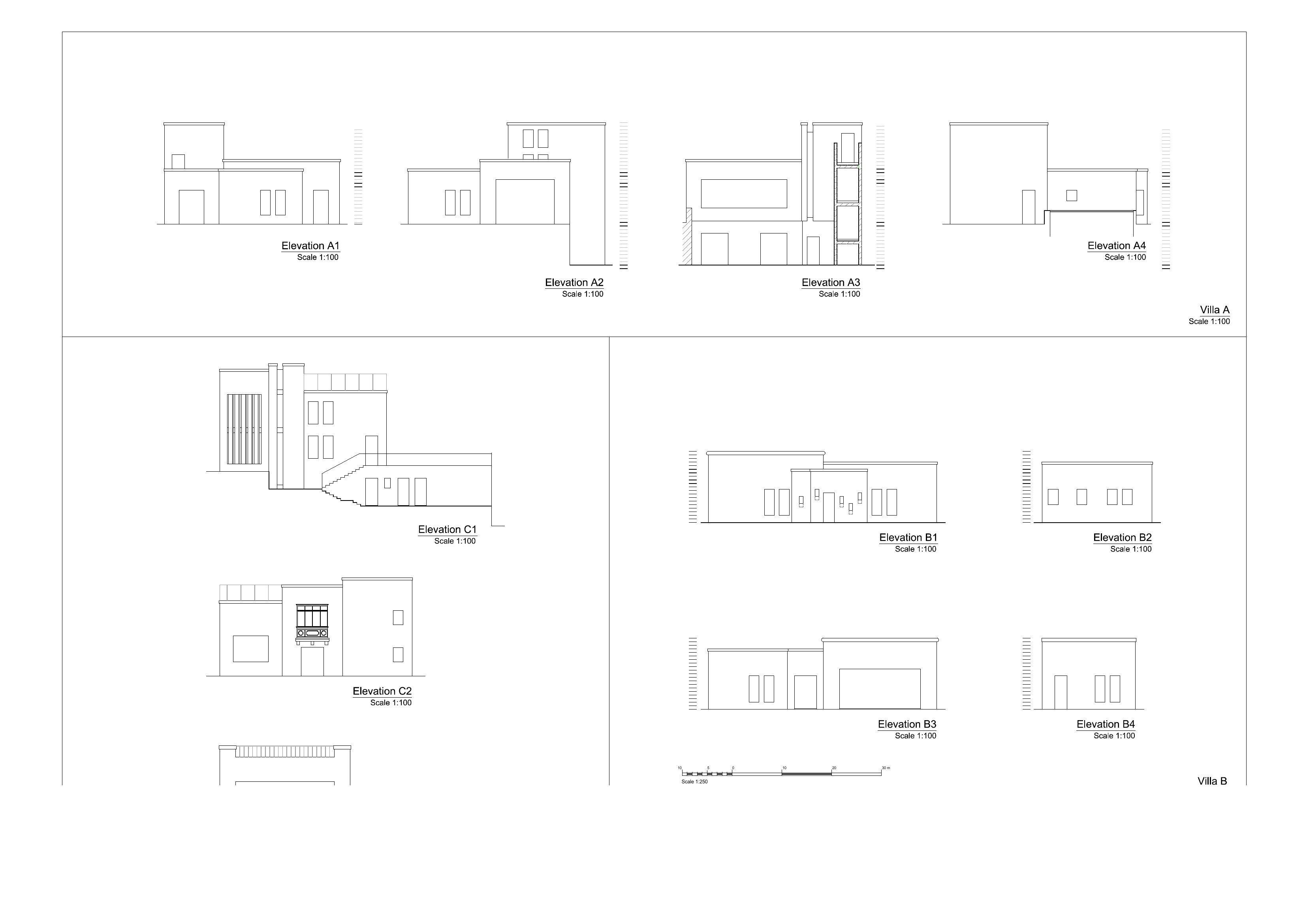 Villa Elevations